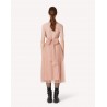 RED VALENTINO - Tulle Bow Mini Cardigan - Pink