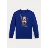 POLO RALPH LAUREN KIDS - Ralph Lauren t-shirt m / l Bear print 883620 - Heritage Royal