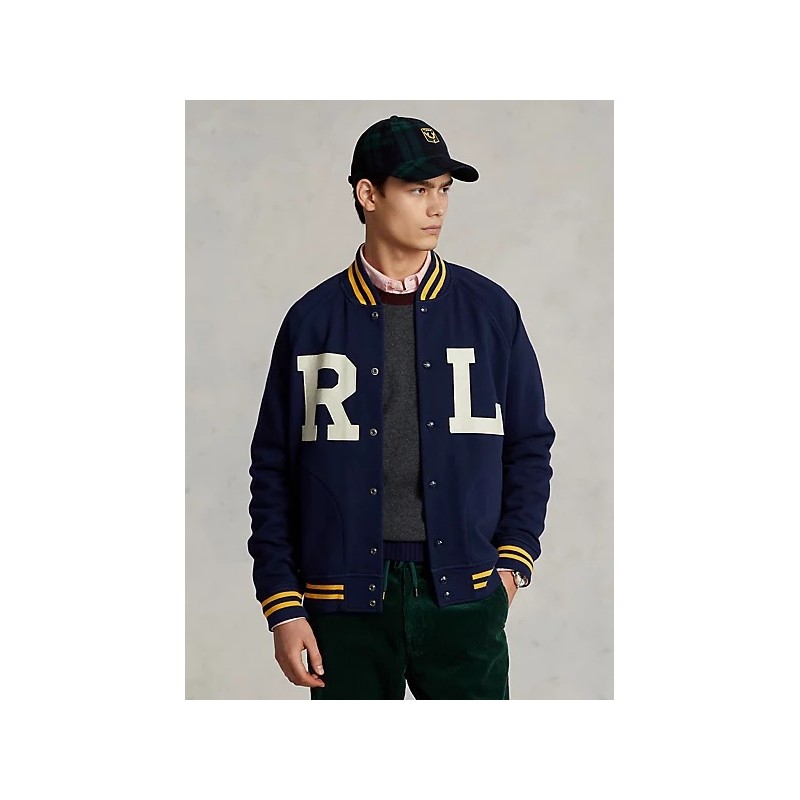 POLO RALPH LAUREN - Letterman RL jacket - Navy