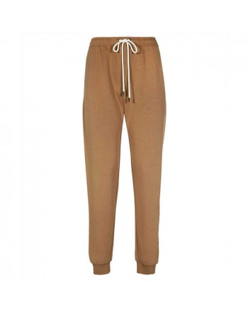 S MAX MARA  - BERGEN Blended CottonTrousers -  Camel