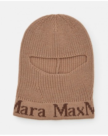 MAX MARA - Wool Logo Hat - Camel