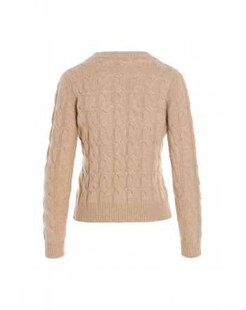 Max Mara - Pure cashmere 'Edipo' sweater - Oat Melange