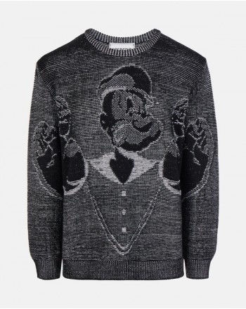 ICEBERG - Round neck sweater - Black