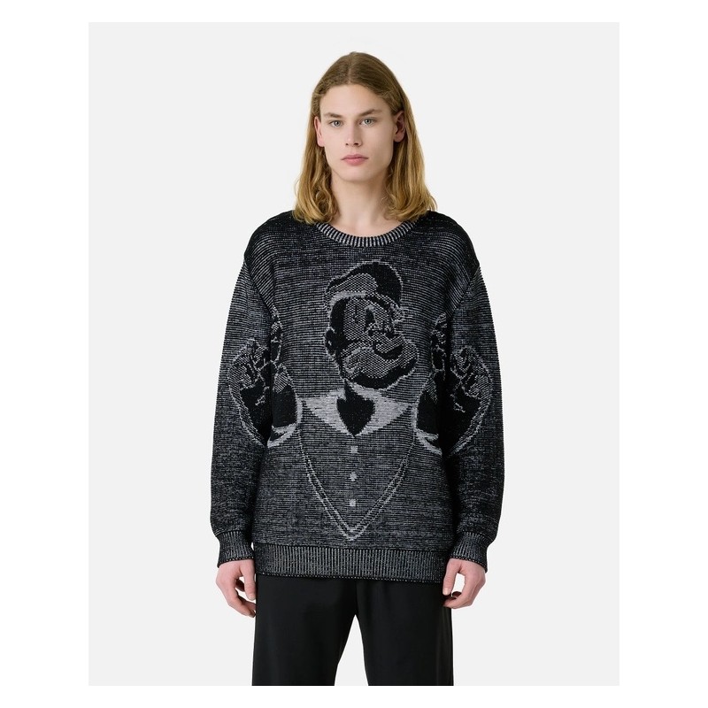 ICEBERG - Round neck sweater - Black