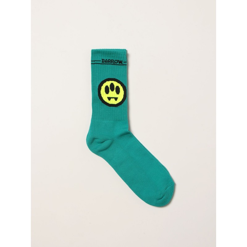 BARROW KIDS - Barrow Kids socks with logo - Emerald green