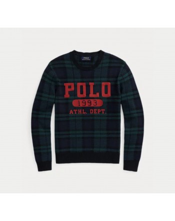 POLO RALPH LAUREN - Crewneck sweater - Navy Multicolor