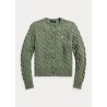 POLO RALPH LAUREN  - Wool and Cashmere Cardigan Knit - Lovette Heather