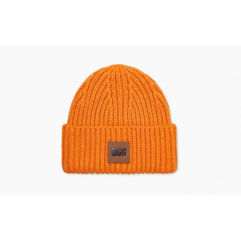 UGG - CHUNKY RIB Hat - Orange Sherbet