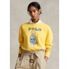 POLO RALPH LAUREN  -Tricot Polo Bear Sweater - Yellow
