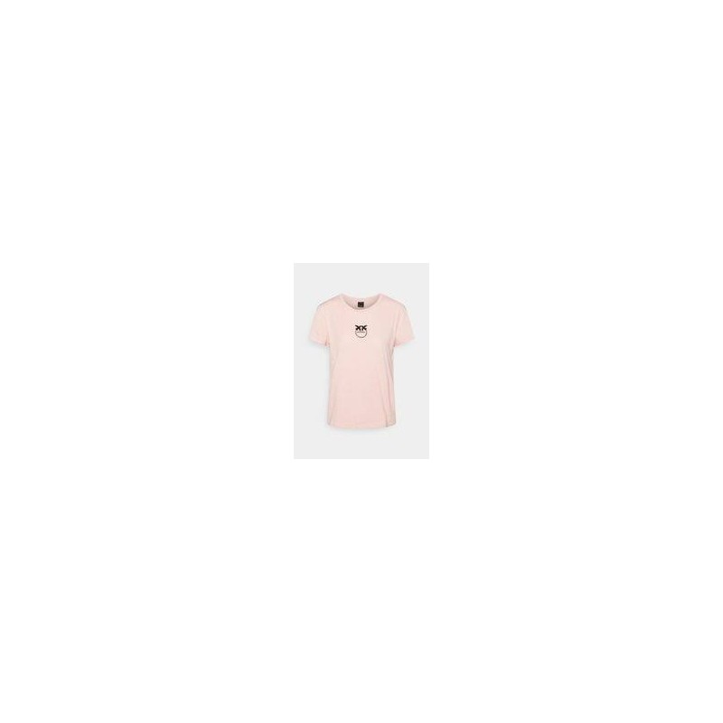 PINKO - BUSSOLOTTO Cotton T-Shirt - Pink