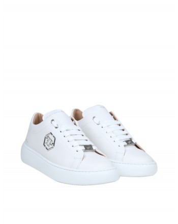 PHILIPP PLEIN - HEXAGON MSC3810PL075N Sneakers - White