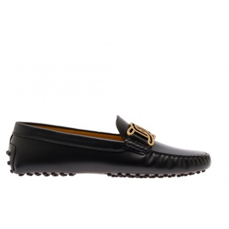 TOD'S - Gums Loafers with Open Chain - Black