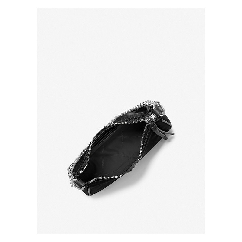 MICHAEL BY MICHAEL KORS - SMALL SHOULDER BAG IN NYLON GABARDINE - black