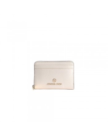 MICHAEL by MICHAEL KORS - Logo Leather Credit Card Holder - White