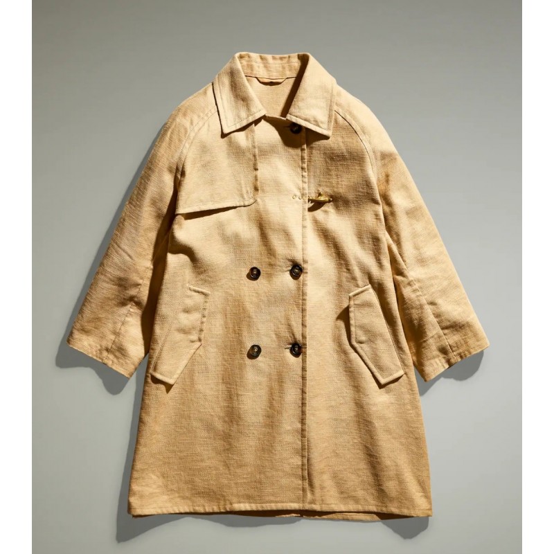 FAY - Doublebreasted Trenchcoat - Cream