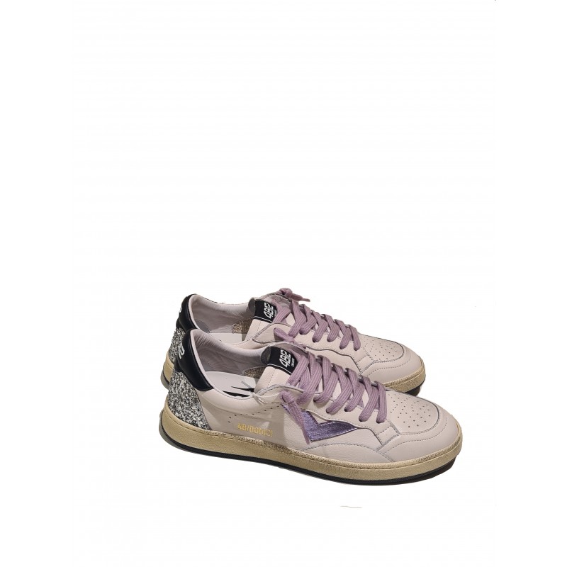 4B12 - PLAY NEW D26 Sneakers - White/Lilac/Silver