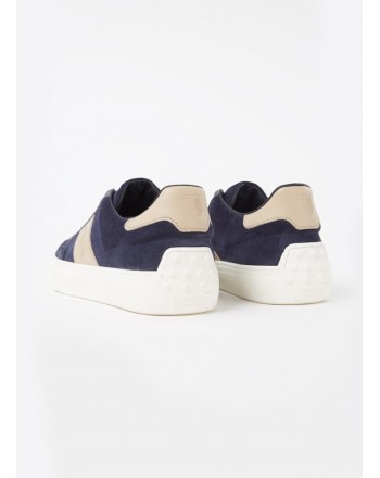 TOD'S -  Sneakers in Pelle Scamosciata CASUAL 03EP  - Notte/Naturale