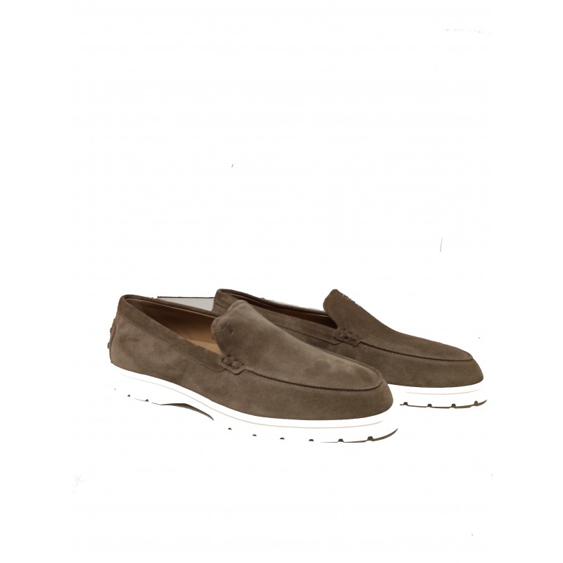 TOD'S -  Suede Slippers Loafers - Crete