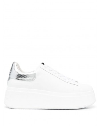 ASH - MOBY Sneakers - White/Silver