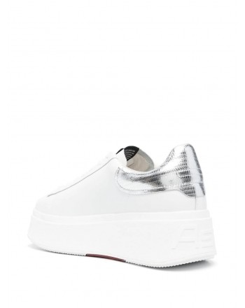 ASH - MOBY Sneakers - White/Silver