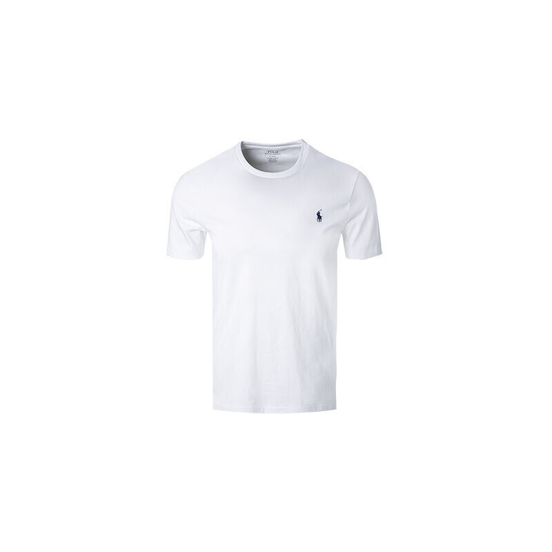 POLO RALPH LAUREN  - Custom Slim Fit Cotton  T-Shirt - White