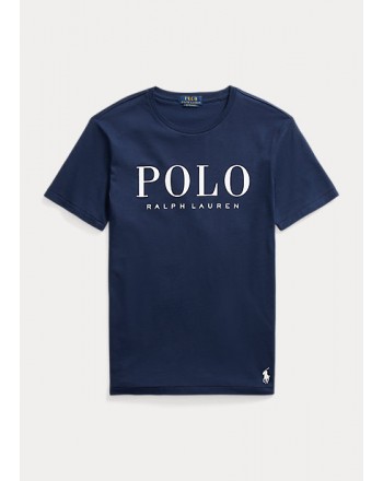 POLO RALPH LAUREN  - Logo Cotton  T-Shirt - Cruise Navy