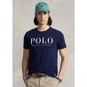 POLO RALPH LAUREN  - Logo Cotton  T-Shirt - Cruise Navy