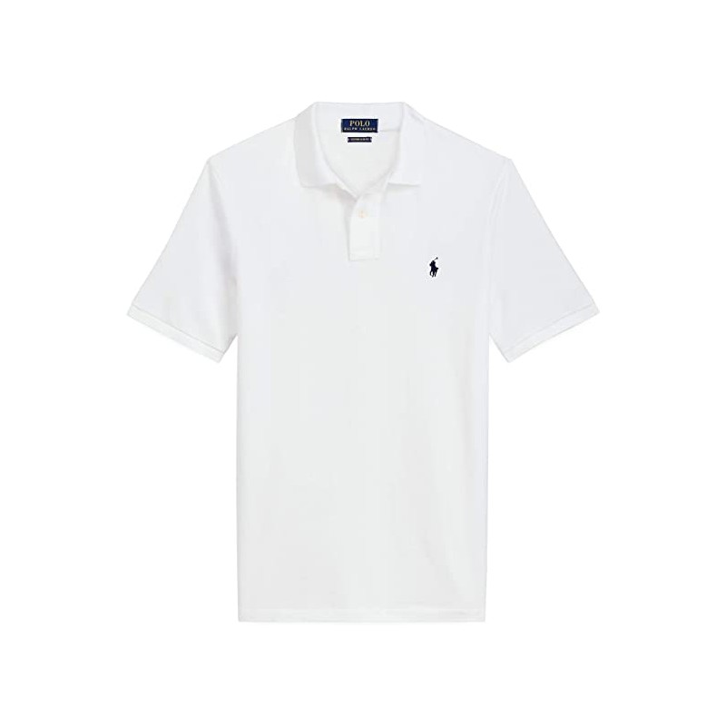 POLO RALPH LAUREN - T-Shirt custom slim fit - Bianco