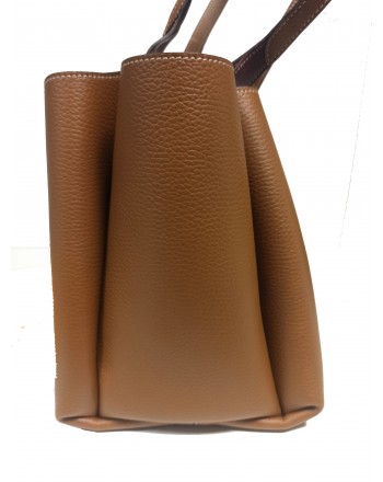 TOD'S - T Pendent Leather Bag - Monks/Bordeaux