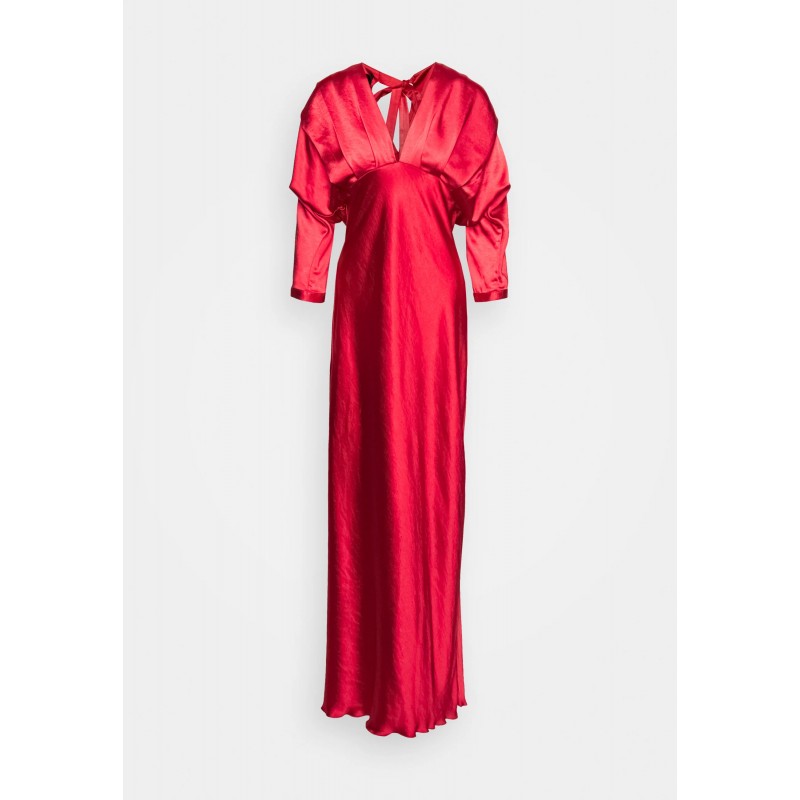 PINKO - AMARENA Satin Dress - Red