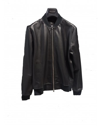 BRIAN DAILES - Leather jacket - Black