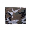 CAMERUCCI - Stola ORTENSIA Camouflage in pura Lana - Militare