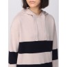 S MAX MARA - Wool and cashmere sweatshirt - Ecru / Blue