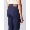 FAY - Fringed 5-Pocket Trousers - Light Bluette