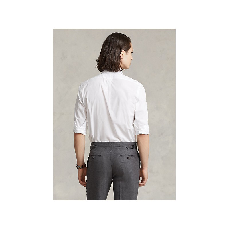 POLO RALPH LAUREN - Camicia stretch slim-fit - Bianco