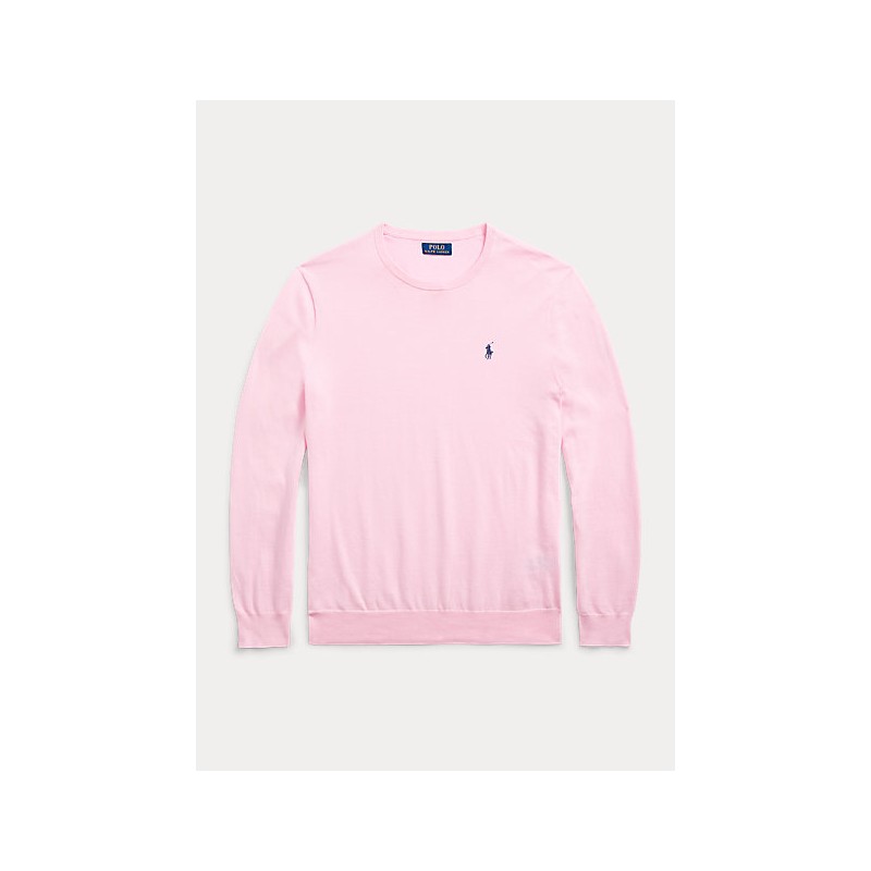 POLO RALPH LAUREN - Slim-Fit texture effect sweater - Carmel Pink
