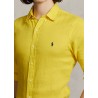 POLO RALPH LAUREN - Camicia in lino Slim-Fit - Lemon