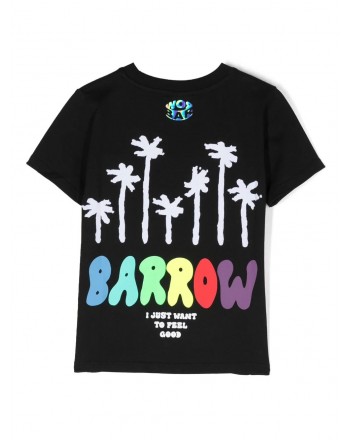 BARROW KIDS - Cotton T-Shirt - Black