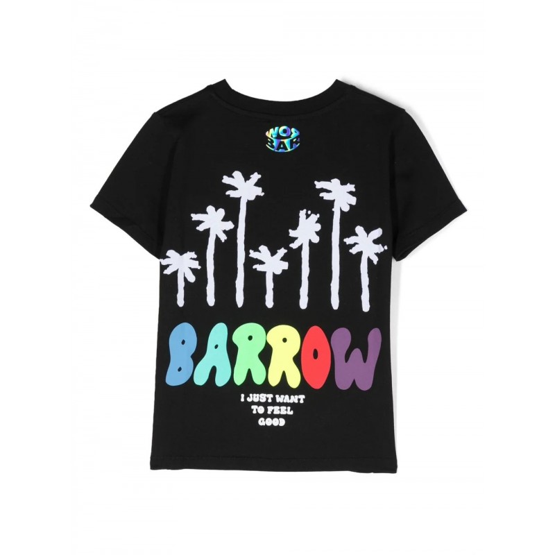 BARROW KIDS - T-Shirt in cotone - Nero