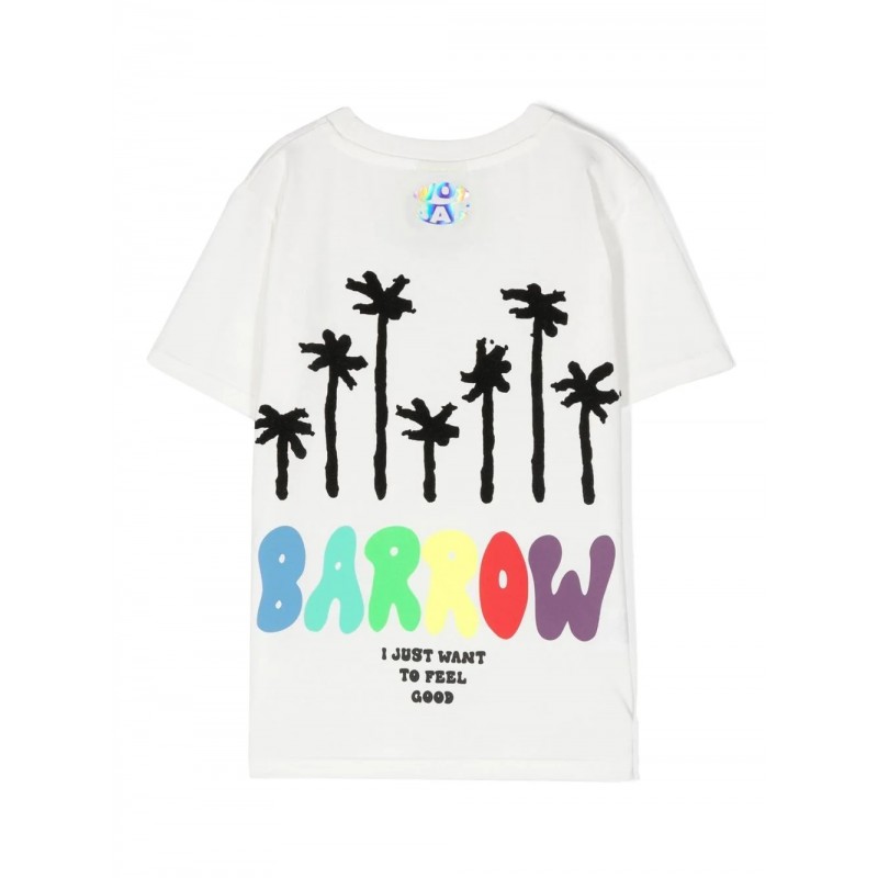 BARROW KIDS - Cotton T-Shirt - White