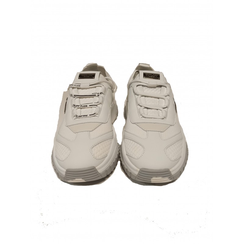 PHILIPP PLEIN - RUNNER HEXAGON Sneakers - White