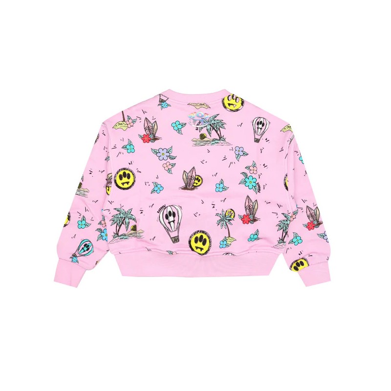 BARROW KIDS -Cotton sweatshirt - Pink