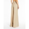 MAX MARA - MIMMA Cotton Trousers with pleats - Sand