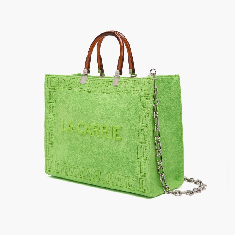 LA CARRIE - Cell Shopping Bag - Green