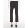 SPORTMAX - ASIAGO cotton mini flare trousers - Black
