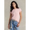 POLO RALPH LAUREN - T-Shirt in Jersey di Cotone - Pink Sand