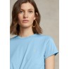 POLO RALPH LAUREN  - Cotton Jersey T- Shirt- Powder Blue