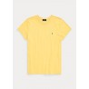 POLO RALPH LAUREN - T-Shirt in Jersey di Cotone - Yellow