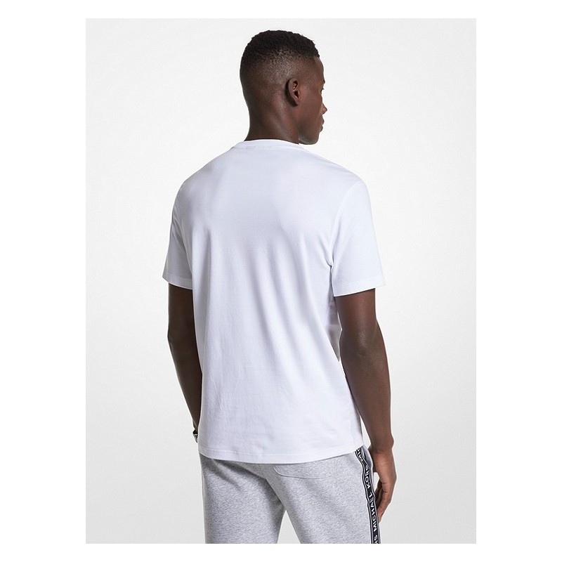 MICHAEL by MICHAEL KORS - Cotton crew neck T-shirt - White