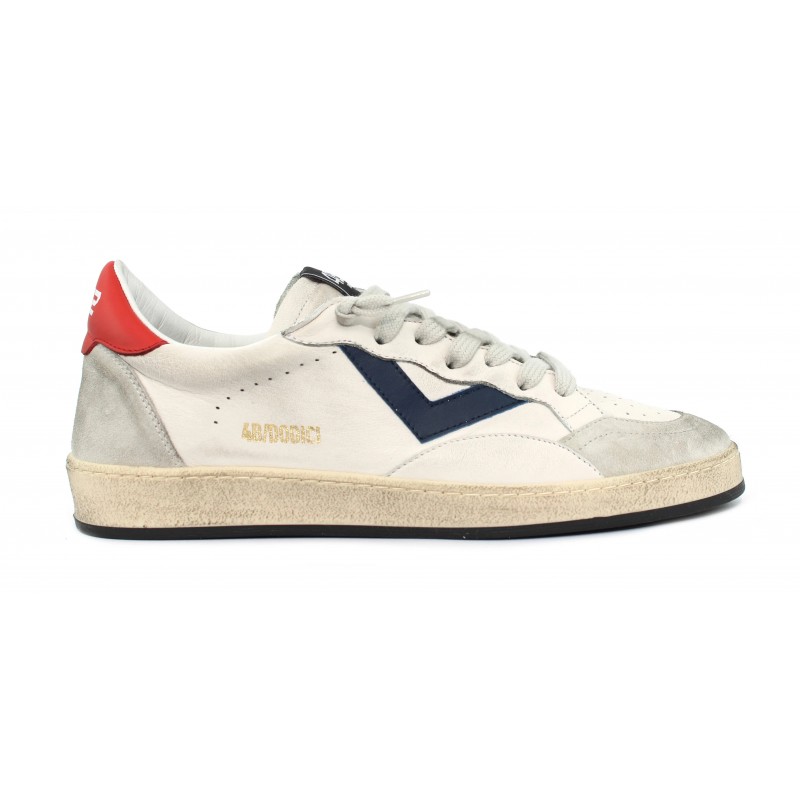 4B12 - PLAY NEW U21 Sneakers - White/Navy/Red